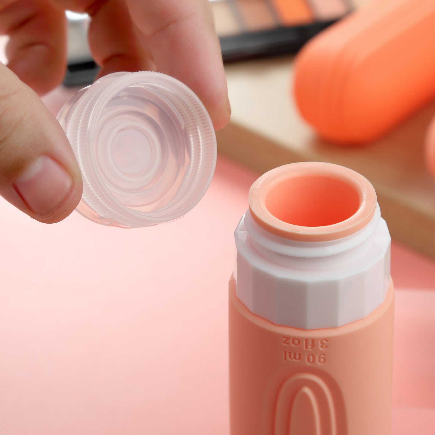 Mrsdry Travel Bottles for Toiletries, Tsa Approved 3oz Travel Size Containers BPA Free Leak Proof Refillable Liquid Silicone Squeezable Travel Accessories for Shampoo Conditioner Lotion (4 Pack)