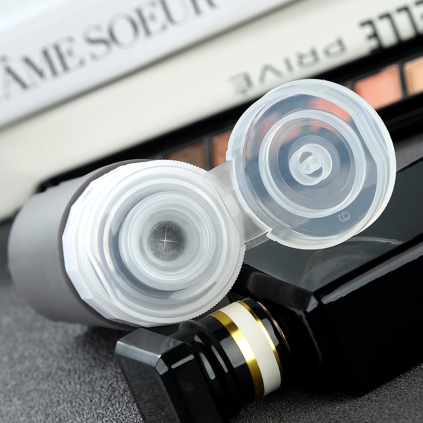 Mrsdry Travel Bottles for Toiletries, Tsa Approved 3oz Travel Size Containers BPA Free Leak Proof Refillable Liquid Silicone Squeezable Travel Accessories for Shampoo Conditioner Lotion (4 Pack)