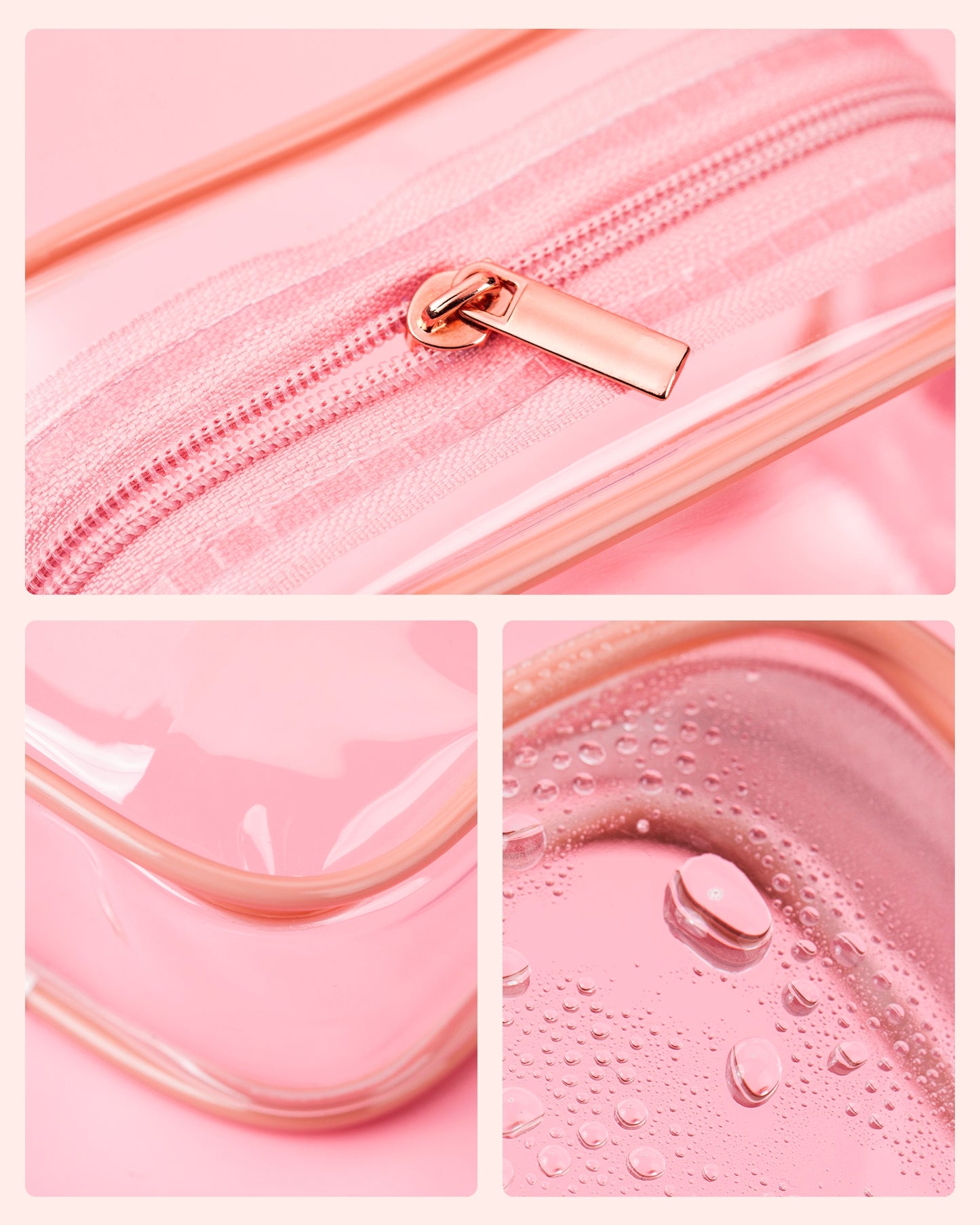 Mrsdry Travel Containers for Toiletries 4 Pack, TSA Approved Travel Size Toiletries, Portable Size Containers, With Clear Bag Leak Proof Silicone Jars, Essentials Creams Jars Carrying Small Items