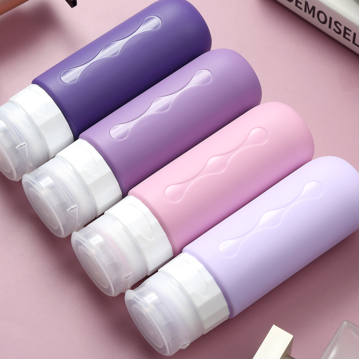 Mrsdry Travel Bottles for Toiletries, Tsa Approved, Travel Size Containers, BPA Free Leak Proof Tubs Refillable Liquid Accessories for Cometic Shampoo and Lotion Soap