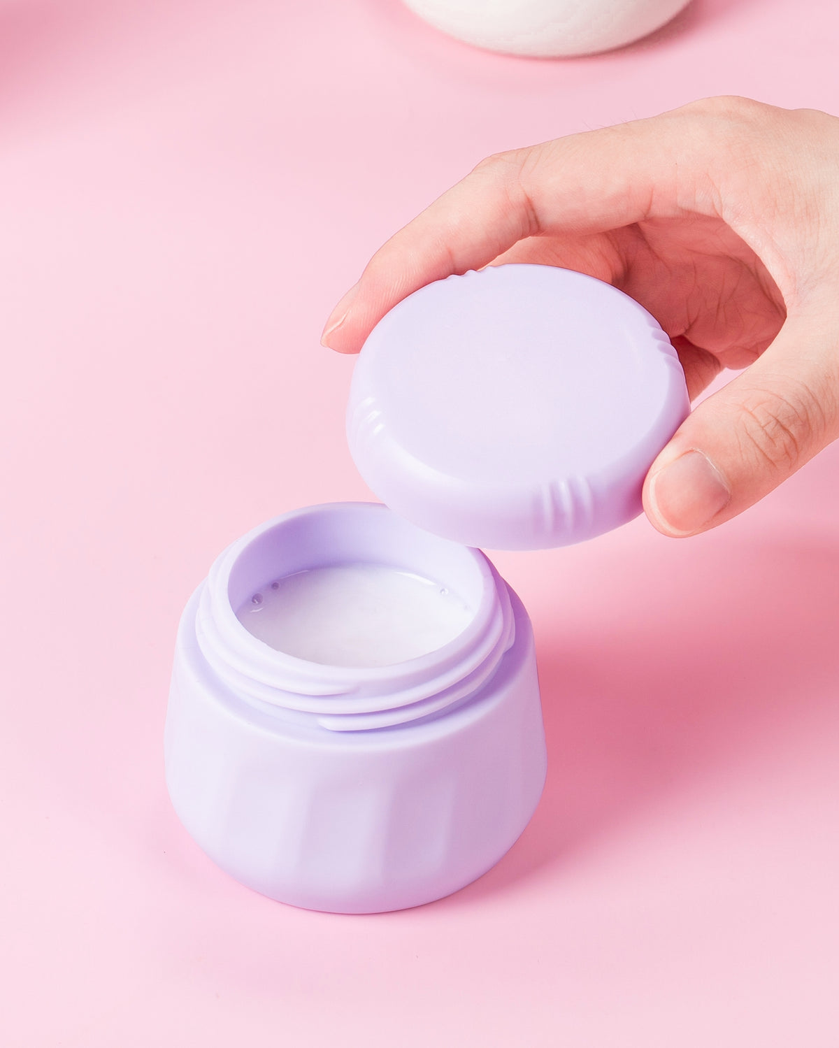 Mrsdry Travel Containers for Toiletries, TSA Approved Travel Size Toiletries 4 Pack, Refillable Containers, with Clear Bag, Leak Proof Silicone Jars, Essentials Creams Jars Carrying Small Items