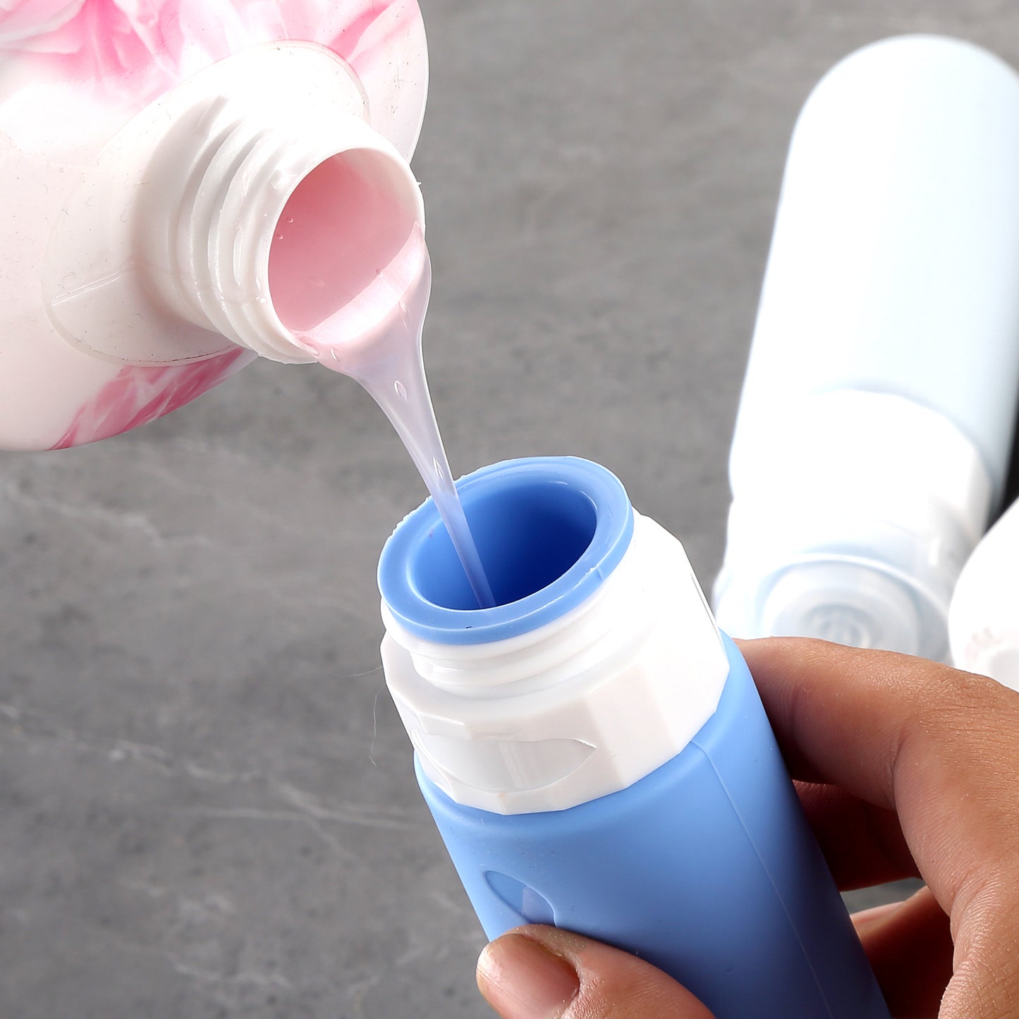 Mrsdry Travel Bottles for Toiletries, Tsa Approved, Travel Size Containers, BPA Free Leak Proof Tubs Refillable Liquid Accessories for Cometic Shampoo and Lotion Soap