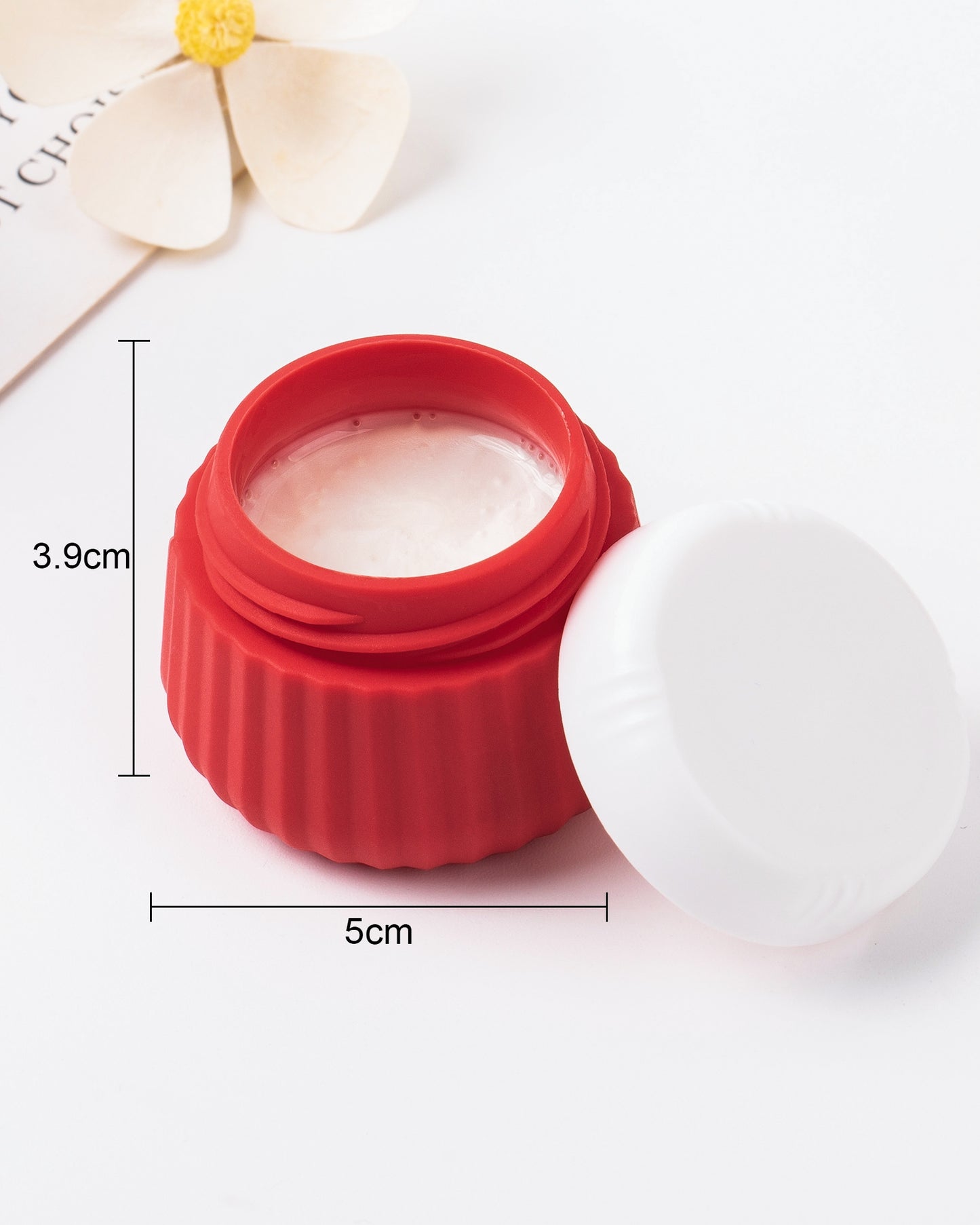 Mrsdry Travel Containers for Toiletries 4 Pack, TSA Approved Travel Size Toiletries, Portable Size Containers, With Clear Bag Leak Proof Silicone Jars, Essentials Creams Jars Carrying Small Items