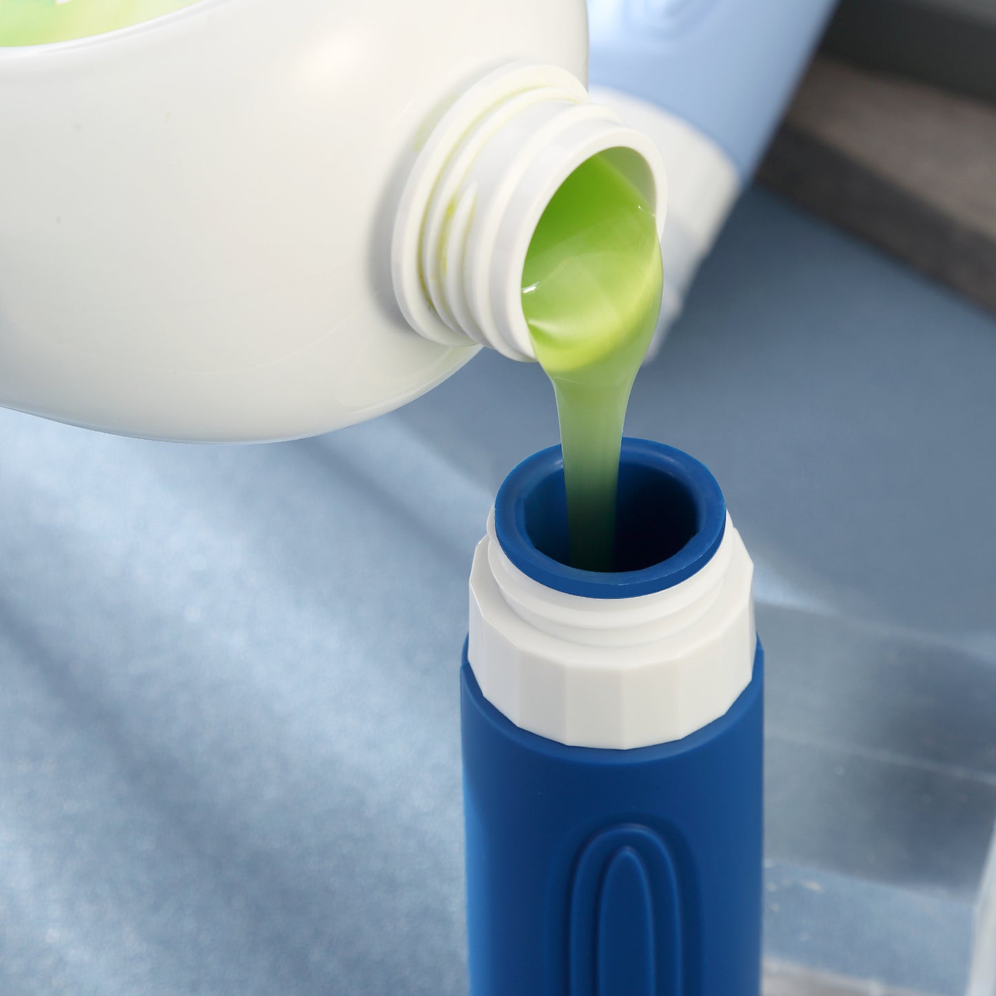 Mrsdry Travel Bottles for Toiletries, Tsa Approved 3oz Travel Size Containers BPA Free Leak Proof Refillable Liquid Silicone Squeezable Travel Accessories for Shampoo Conditioner Lotion (4 Pack)