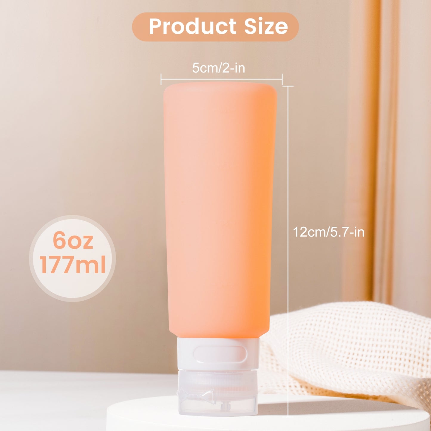 Mrsdry Condiment Squeeze Bottles for Sauces, 6-oz Mini Silicone Salad Dressing Container to Go with Reusable Sandwich Bag, Leakproof Sauce Bottle for Lunch Box, 4 Pack, Candies
